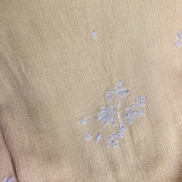 Free People Jasmine Surplice Dress in Almond - Picture 4 of 9